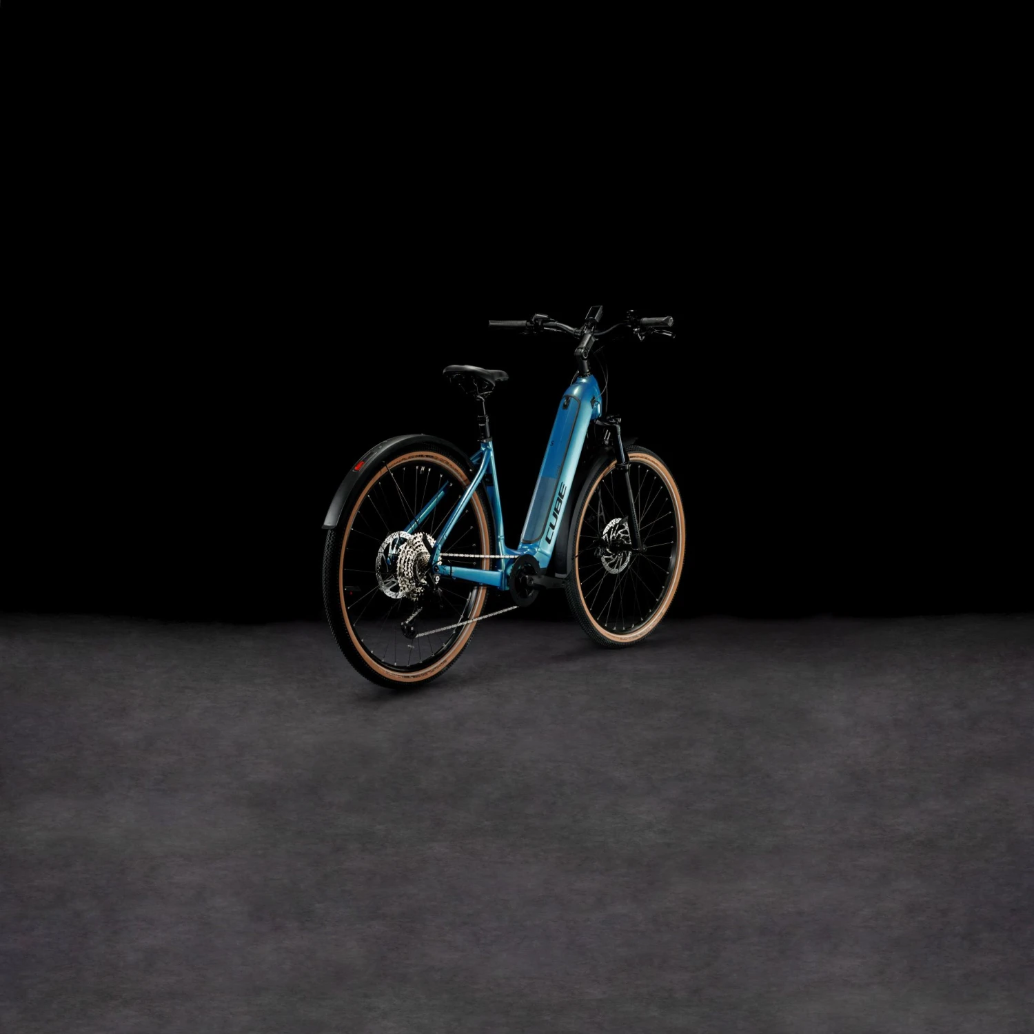 CUBE NURIDE HYBRID SLX 750 Allroad - Easy Entry Electric Bike - 2023 - Verde / Black 3 CUBE NURIDE HYBRID SLX 750 Allroad - Easy Entry Electric Bike - 2023 - Verde / Black - Image 3