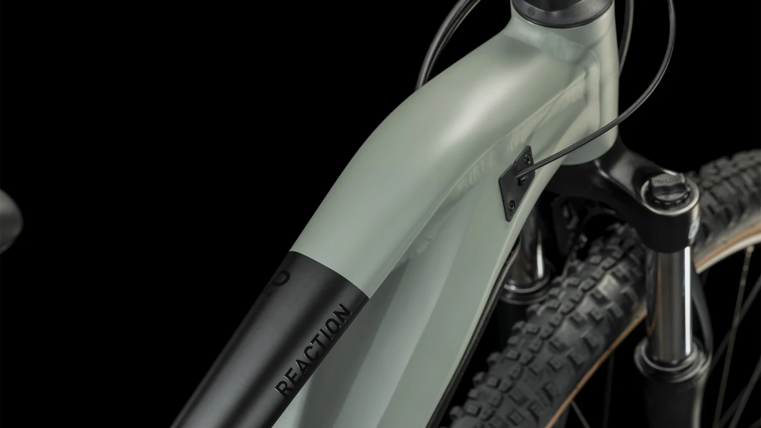 CUBE REACTION HYBRID Performance 500 - Women Electric Mountain Bike - 2023 - Swampgrey / Black 4 CUBE REACTION HYBRID Performance 500 - Women Electric Mountain Bike - 2023 - Swampgrey / Black - Image 4