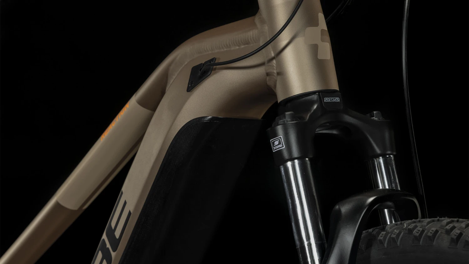 CUBE REACTION HYBRID Performance 625 - Women Electric Mountain Bike - 2023 - Metallicbrown / Orange 7 CUBE REACTION HYBRID Performance 625 - Women Electric Mountain Bike - 2023 - Metallicbrown / Orange - Image 7