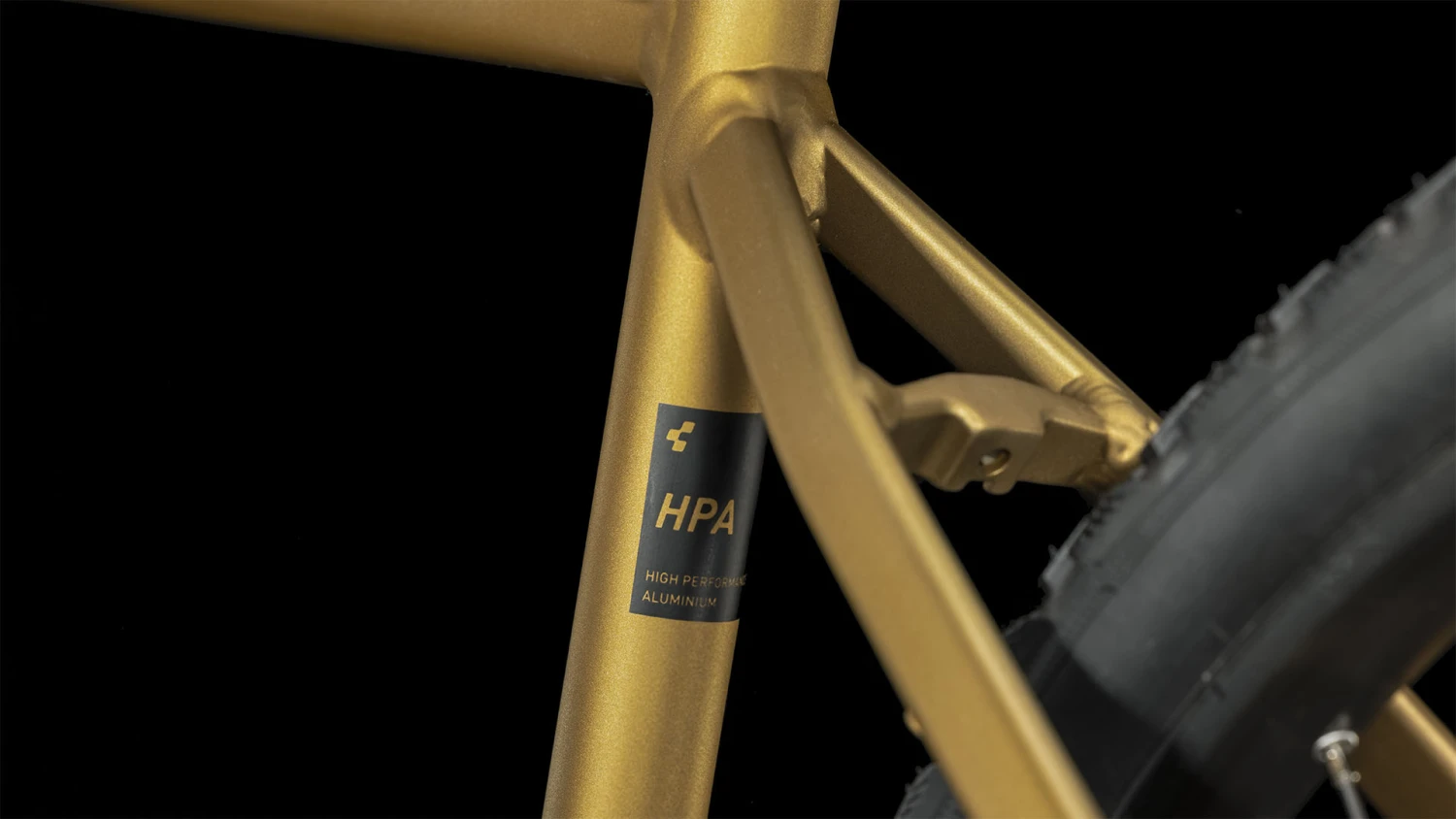 CUBE NATURE Pro - Cross Bike - 2023 - Gold / Black 8 CUBE NATURE Pro - Cross Bike - 2023 - Gold / Black - Image 8