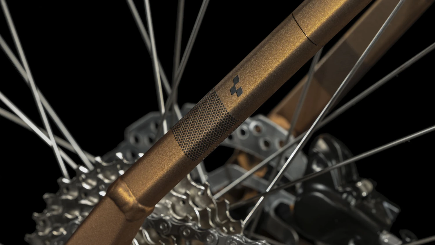 CUBE NATURE Pro - Cross Bike - 2023 - Gold / Black A00 10 CUBE NATURE Pro - Cross Bike - 2023 - Gold / Black A00 - Image 10