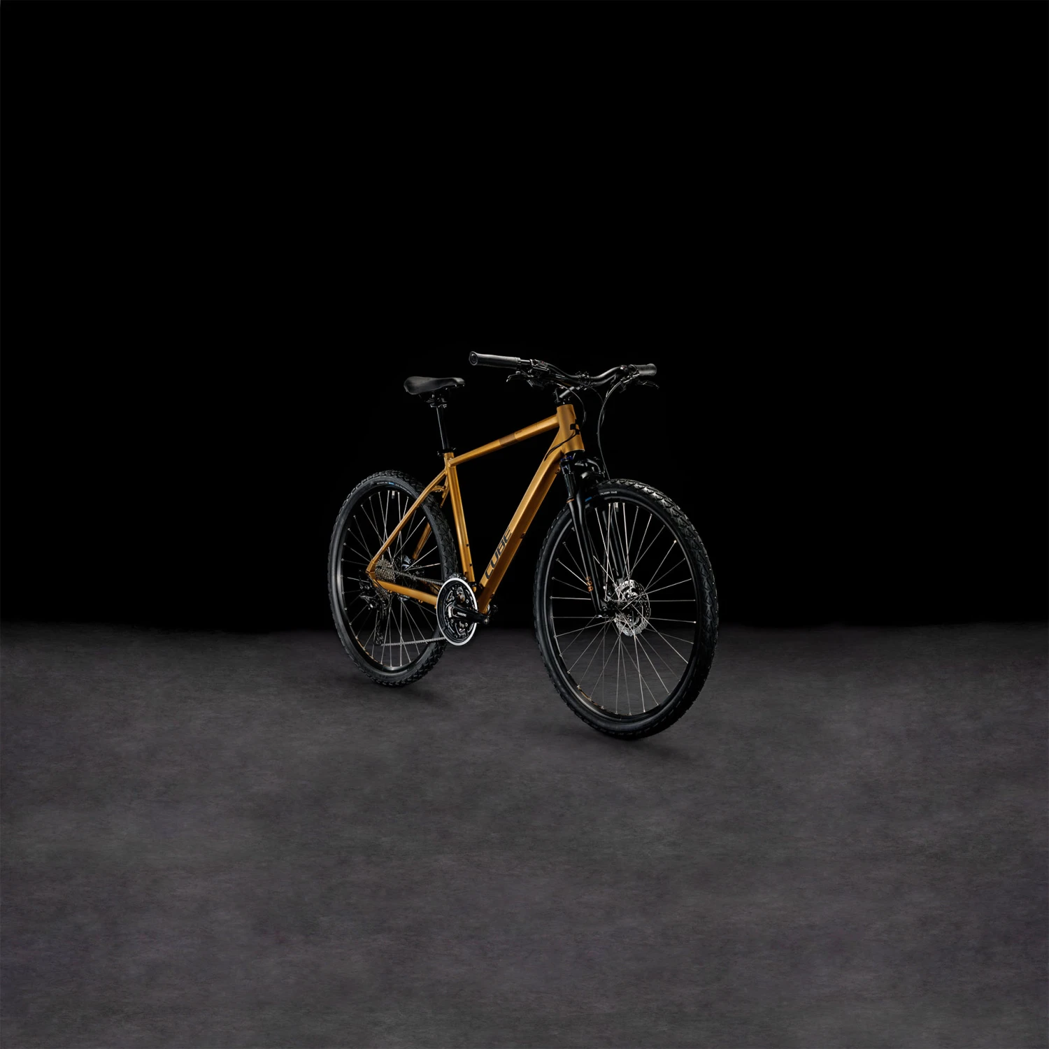 CUBE NATURE Pro - Cross Bike - 2023 - Gold / Black 3 CUBE NATURE Pro - Cross Bike - 2023 - Gold / Black - Image 3