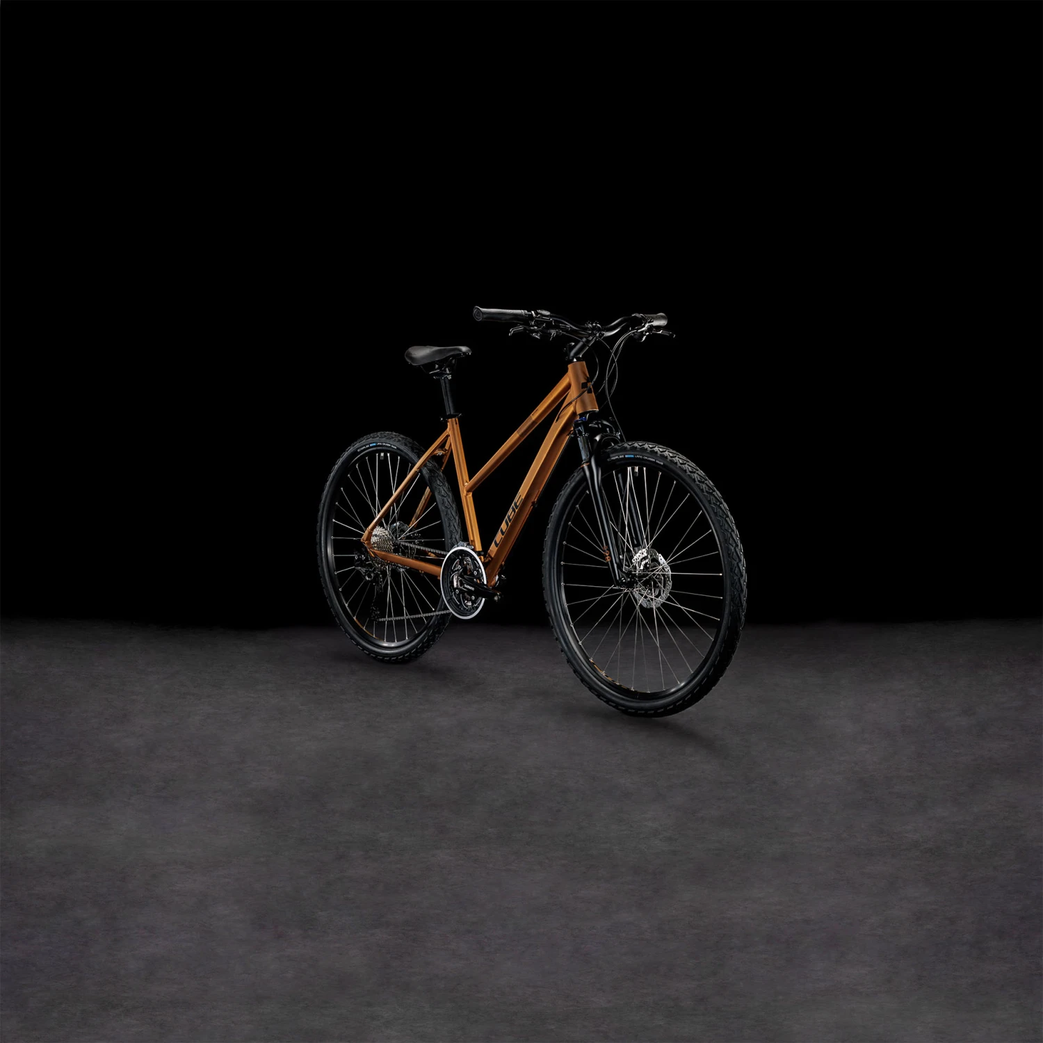 CUBE NATURE Pro - Women Cross Bike - 2023 - Gold / Black A00 3 CUBE NATURE Pro - Women Cross Bike - 2023 - Gold / Black A00 - Image 3