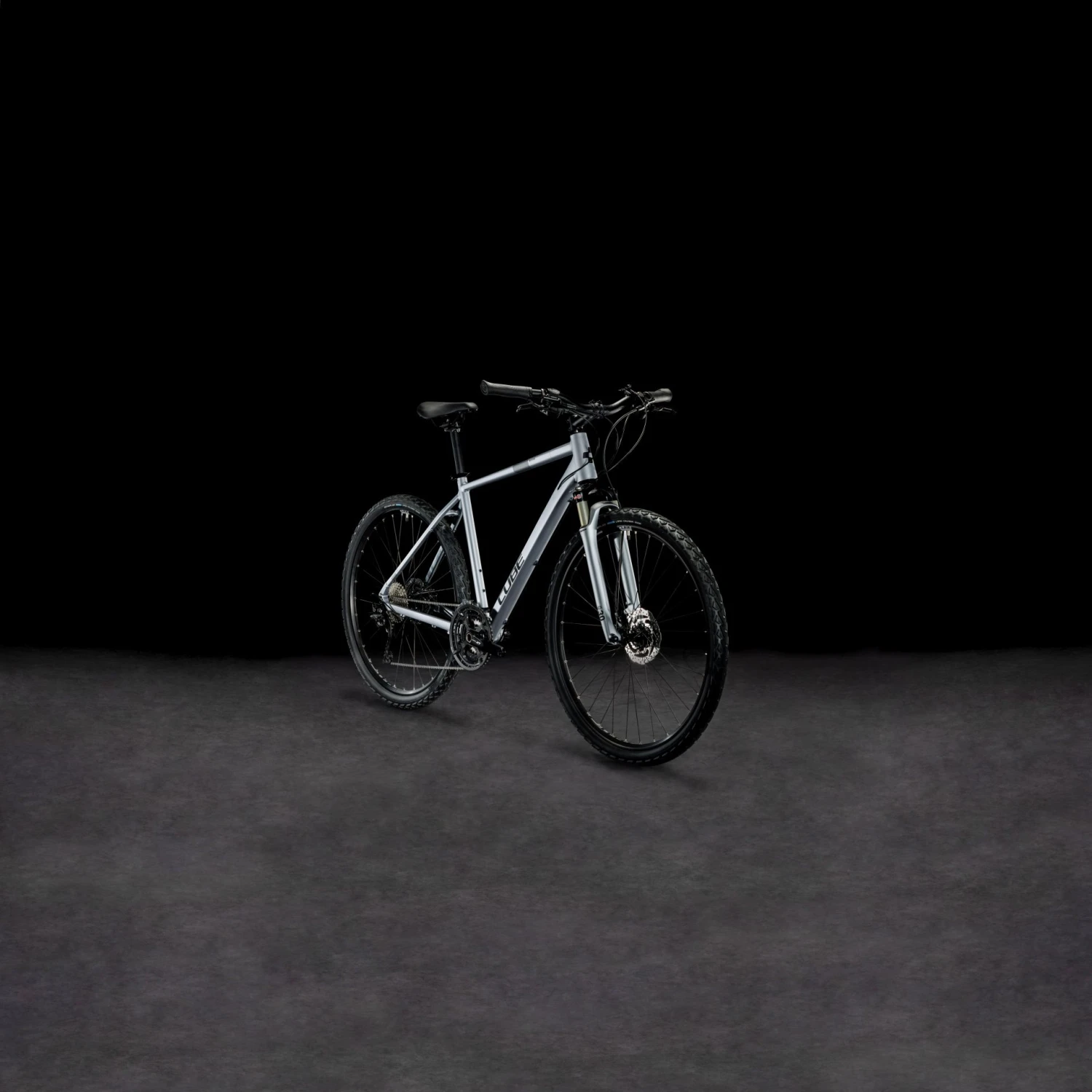 CUBE NATURE EXC - Cross Bike - 2023 - Polarsilver / Black A00 3 CUBE NATURE EXC - Cross Bike - 2023 - Polarsilver / Black A00 - Image 3