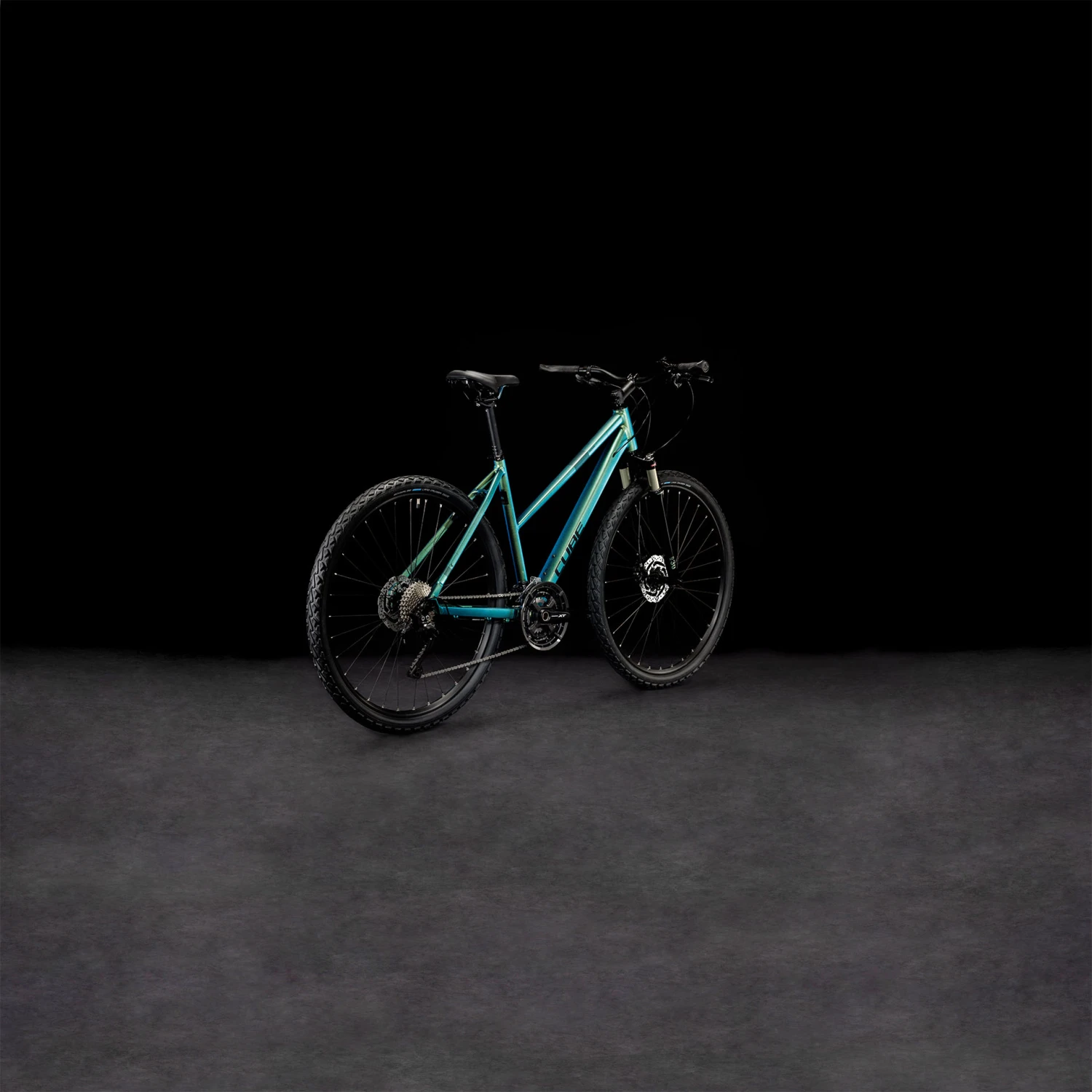 CUBE NATURE EXC - Women Cross Bike - 2023 - Verde / Black A00 3 CUBE NATURE EXC - Women Cross Bike - 2023 - Verde / Black A00 - Image 3