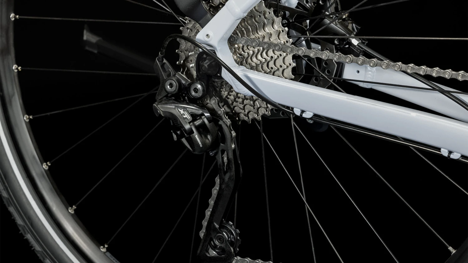 CUBE NATURE Pro Allroad - Cross Bike - 2023 - Frostwhite / Grey A00 8 CUBE NATURE Pro Allroad - Cross Bike - 2023 - Frostwhite / Grey A00 - Image 8