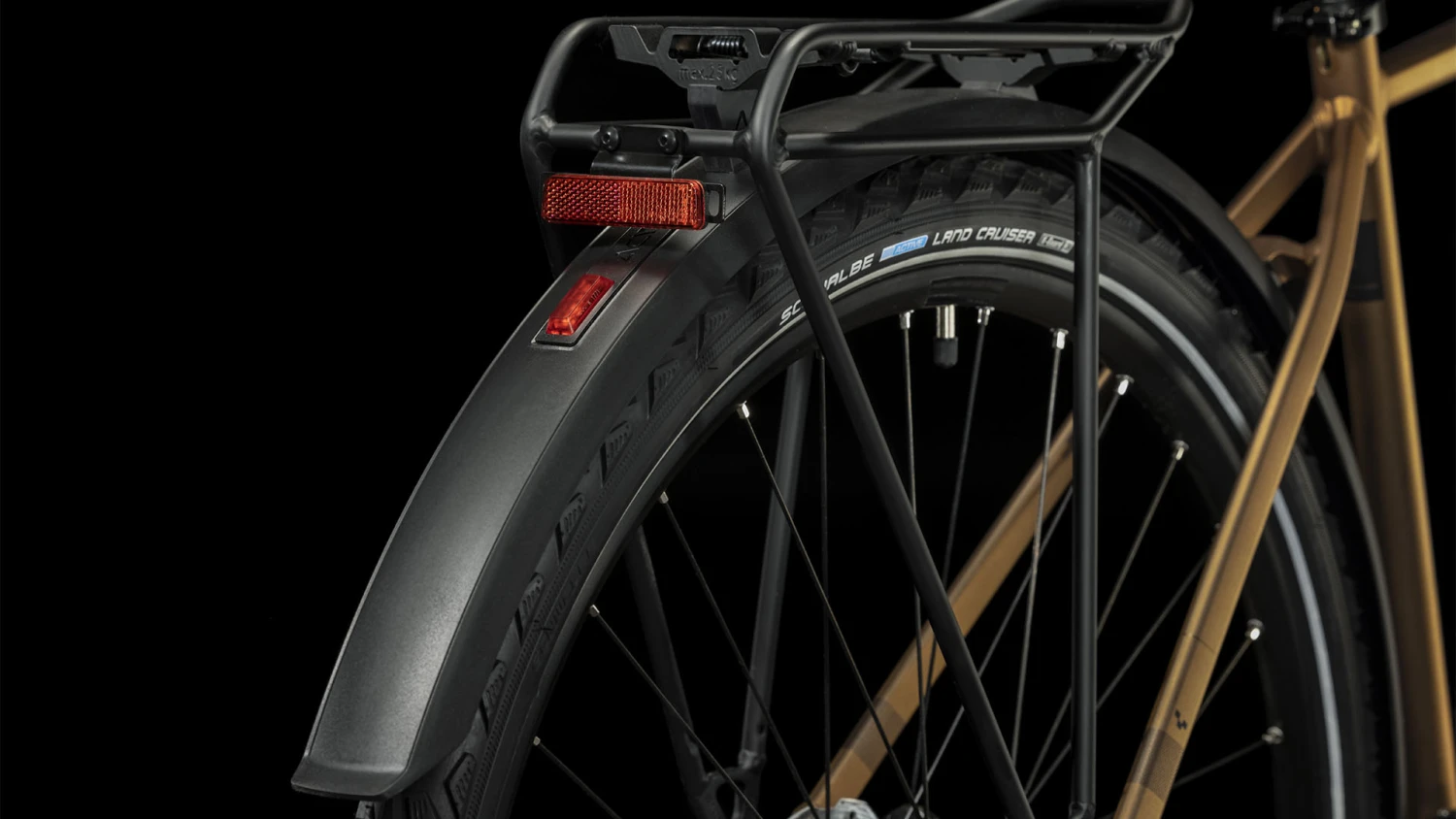 CUBE NATURE Pro Allroad - Cross Bike - 2023 - Gold / Black A01 6 CUBE NATURE Pro Allroad - Cross Bike - 2023 - Gold / Black A01 - Image 6