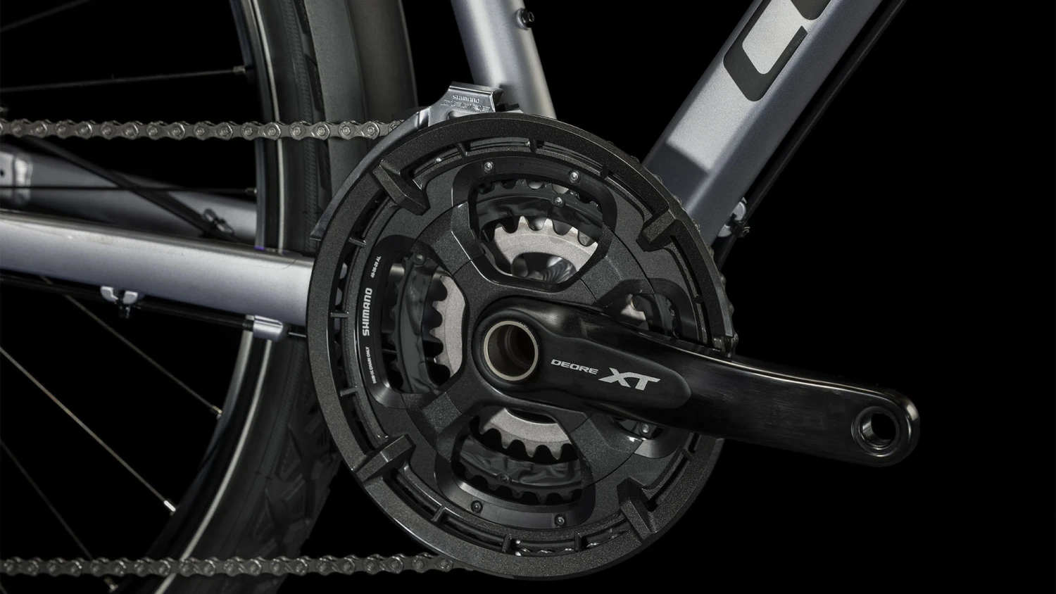 CUBE NATURE EXC Allroad - Cross Bike - 2023 - Polarsilver / Black A00 7 CUBE NATURE EXC Allroad - Cross Bike - 2023 - Polarsilver / Black A00 - Image 7