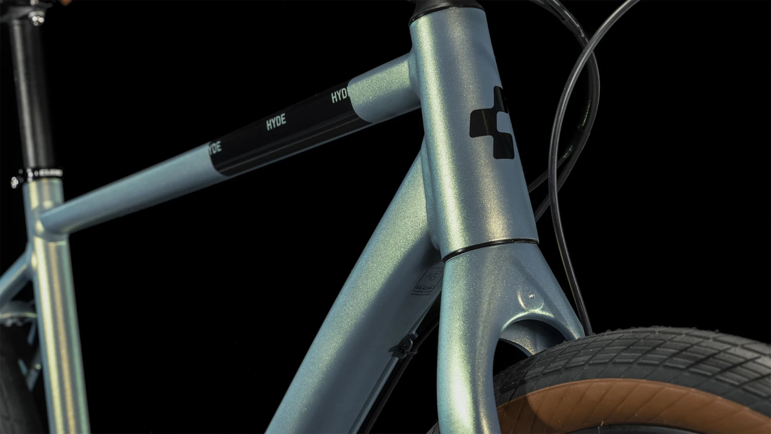 CUBE HYDE Pro - 29" City-Bike - 2023 - Metalgreen / Black 7 CUBE HYDE Pro - 29" City-Bike - 2023 - Metalgreen / Black - Image 7