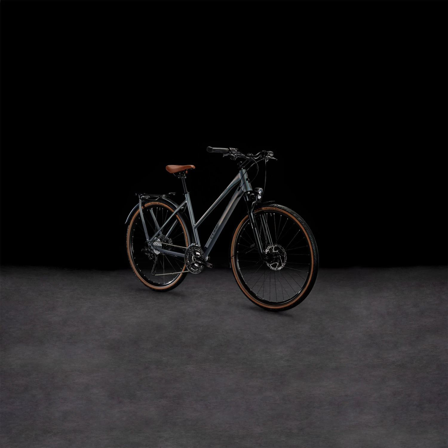 CUBE KATHMANDU SLX - Women Touring Bike - 2023 - Prizmsilver / Black 3 CUBE KATHMANDU SLX - Women Touring Bike - 2023 - Prizmsilver / Black - Image 3