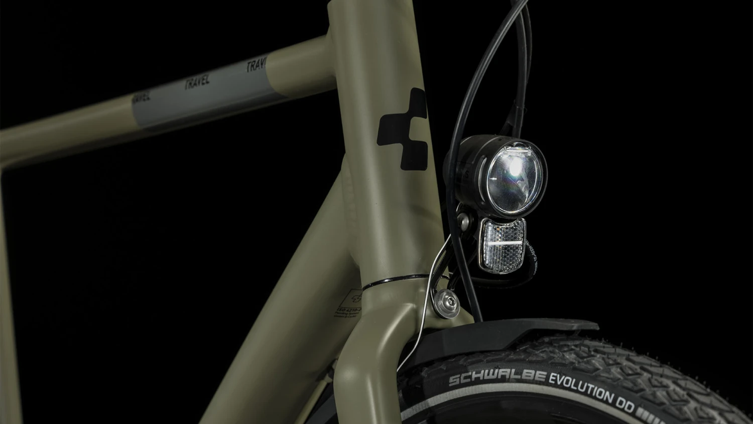 CUBE TRAVEL SLX - Touring Bike - 2023 - Olive / Black 7 CUBE TRAVEL SLX - Touring Bike - 2023 - Olive / Black - Image 7