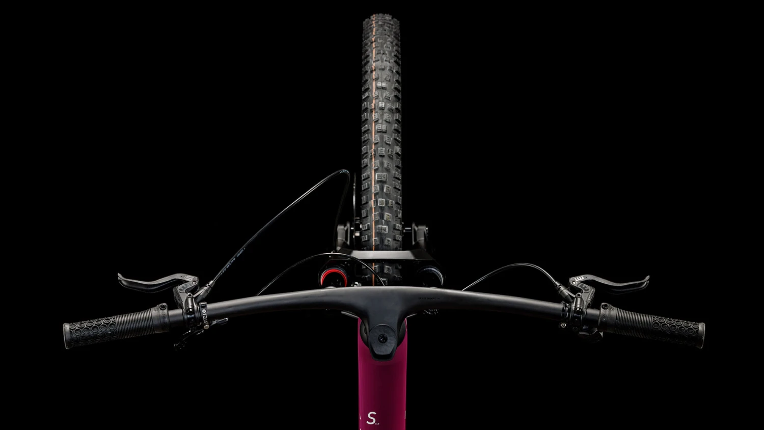 CUBE STEREO ONE44 C:68X SLX - 29" Carbon Mountainbike - 2023 - Wine / Grey 6 CUBE STEREO ONE44 C:68X SLX - 29" Carbon Mountainbike - 2023 - Wine / Grey - Image 6