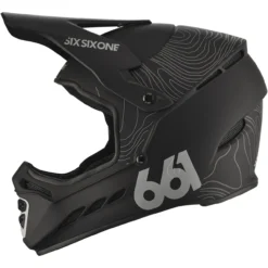 SIXSIXONE Reset MIPS Fullface Helmet - Contour Black -Bike Sale Shop 661 reset helmet contour black 6 1012997