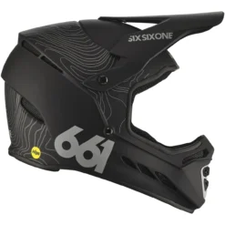 SIXSIXONE Reset MIPS Fullface Helmet - Contour Black -Bike Sale Shop 661 reset helmet mit mips contour black 2 1013055