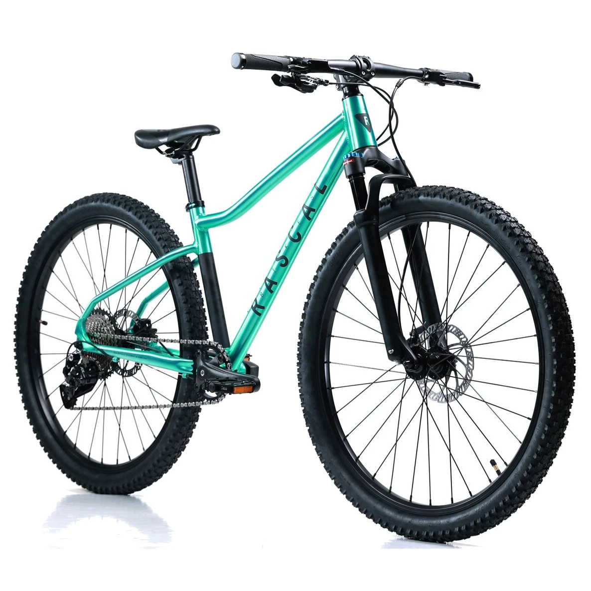 Rascal Wild 27 - 27.5" Youth Mountain Bike - 2023 - Teal 3 Rascal Wild 27 - 27.5" Youth Mountain Bike - 2023 - Teal - Image 3