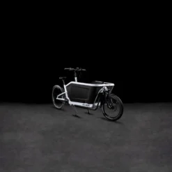 CUBE CARGO SPORT DUAL HYBRID 1000 - Electric Cargo Bike - 2023 - Flashwhite / Black -Bike Sale Shop 689260 p 0030851 1403177