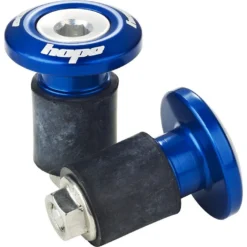 Hope Grip Doctor Aluminium Bar Plugs - Blue