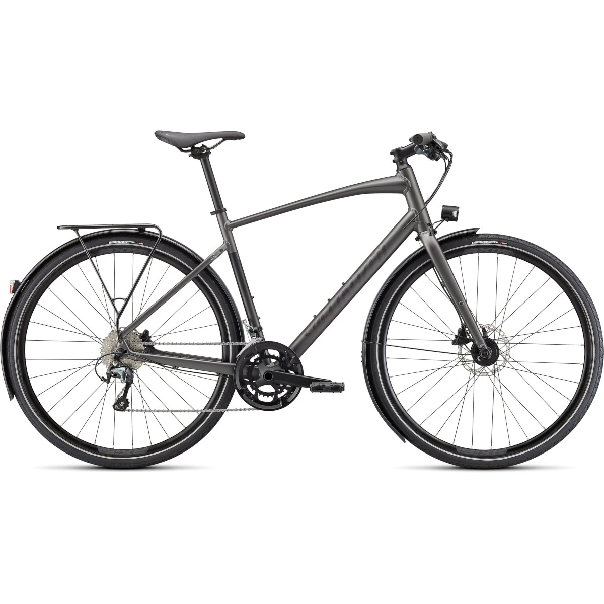 Specialized SIRRUS 3.0 EQ Trekkingbike - 2023 - Smoke / Black Reflective 1 Specialized SIRRUS 3.0 EQ Trekkingbike - 2023 - Smoke / Black Reflective