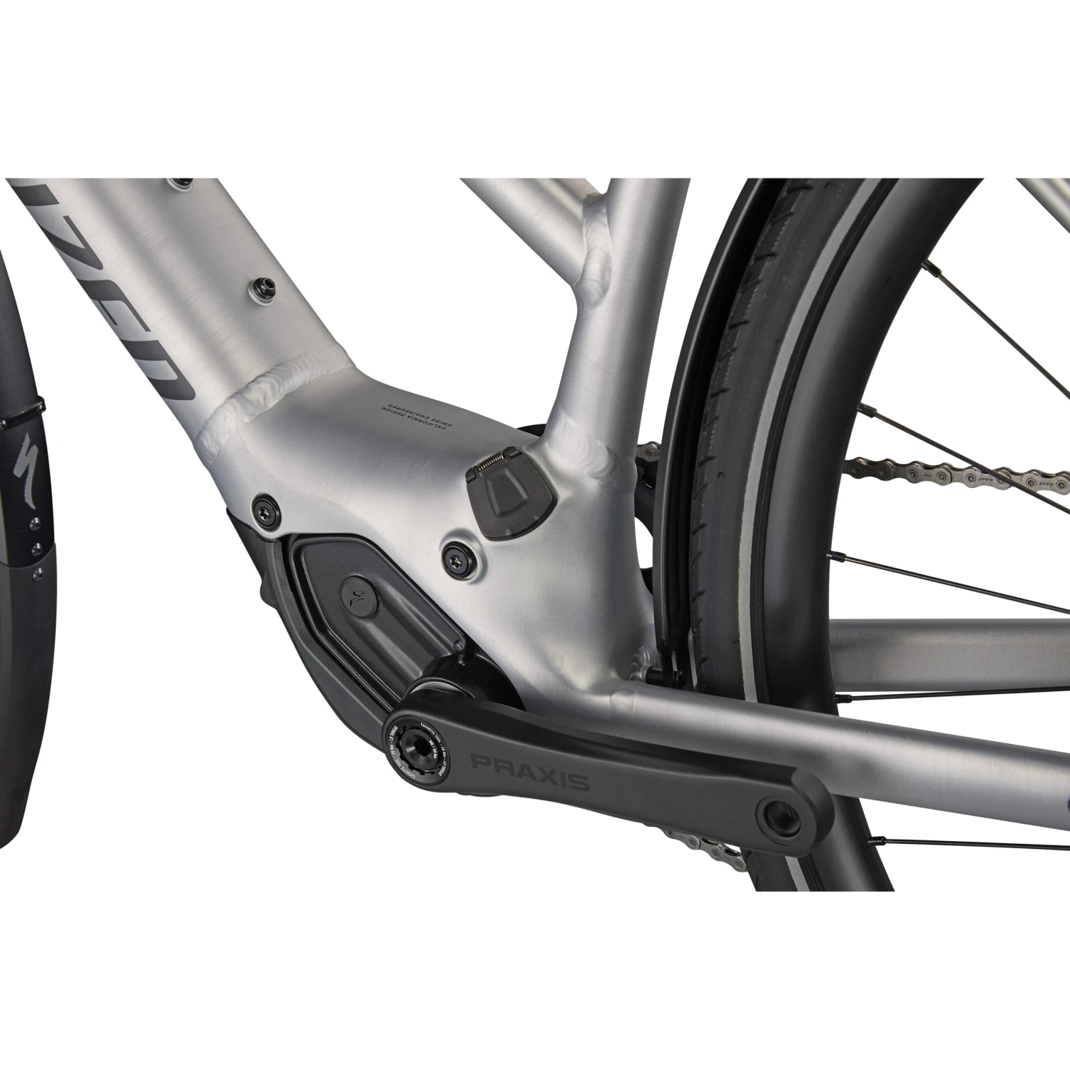 Specialized TURBO VADO SL 5.0 EQ - Step Through - City E-Bike - 2023 - Brushed Aluminum / Black Reflective 7 Specialized TURBO VADO SL 5.0 EQ - Step Through - City E-Bike - 2023 - Brushed Aluminum / Black Reflective - Image 7