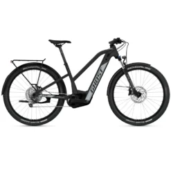 Ghost E-Teru B Advanced EQ Mid - 27.5" Women E-Bike - 2022 - Titanium Grey / Light Blue Grey