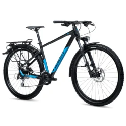 Ghost KATO EQ - 29" Mountain Bike - 2023 - Black Matt / Bright Blue -Bike Sale Shop 93ka1051 ghost kato eq 27 black bright blue 02 1418092