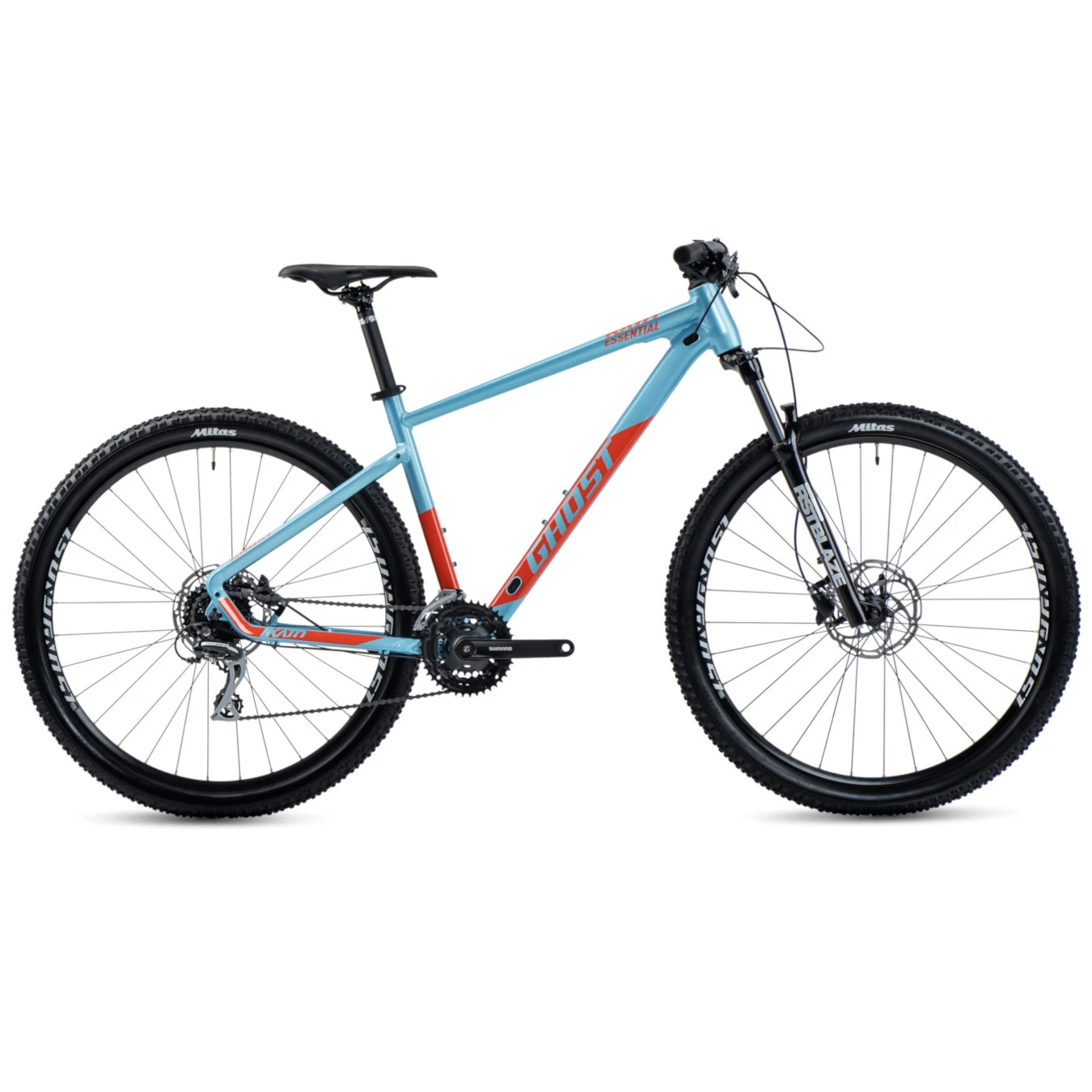 Ghost KATO Essential AL - 29" Mountain Bike - 2023 - Light Blue / Orange 1 Ghost KATO Essential AL - 29" Mountain Bike - 2023 - Light Blue / Orange