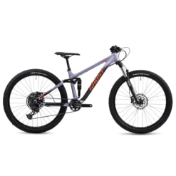 Ghost Riot Youth Pro - 27.5" Youth Mountainbike - 2023 - Purple Grey / Matt Black / Monarch Orange