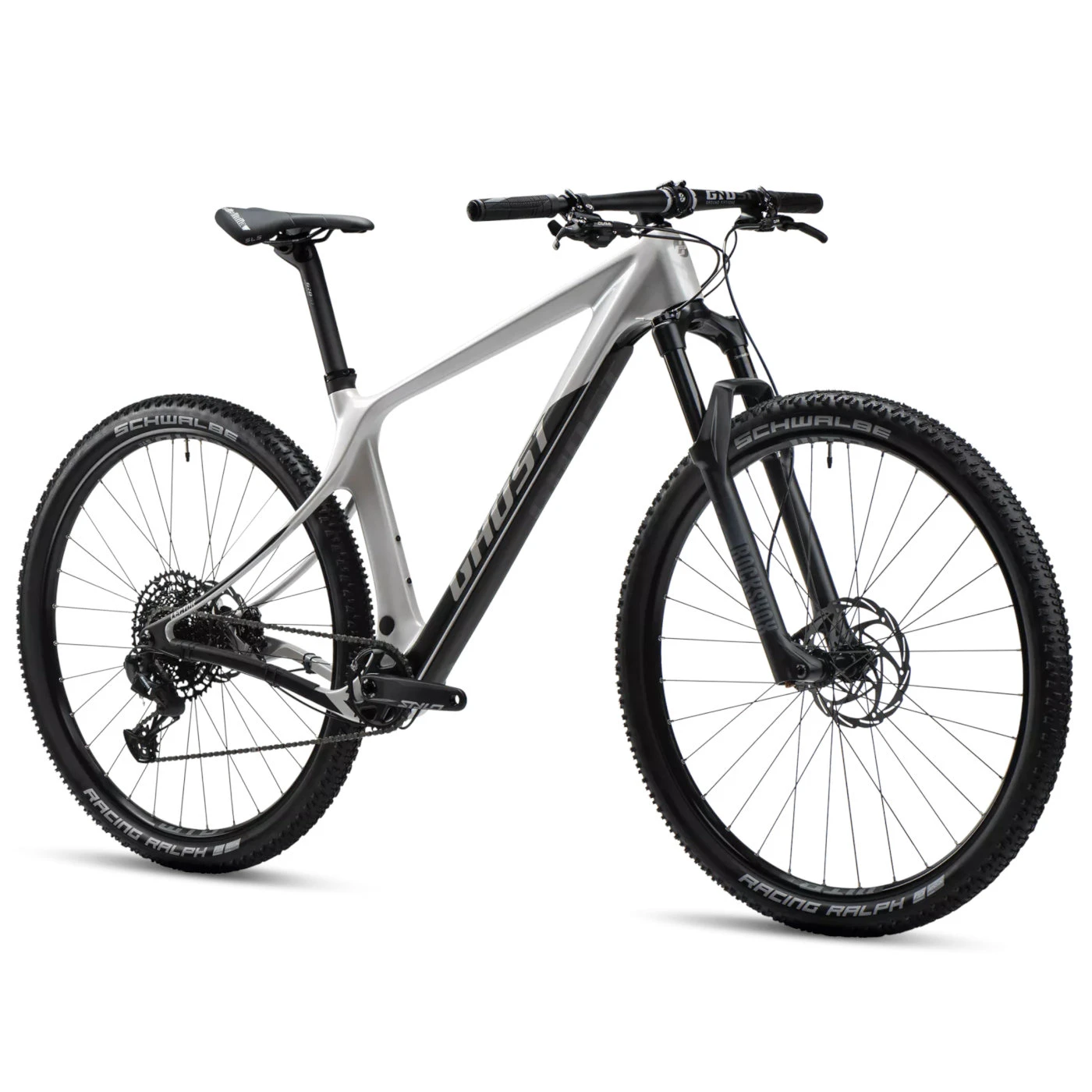 Ghost Lector SF LC - 29" Carbon Mountainbike - 2023 - Light Grey / Black 4 Ghost Lector SF LC - 29" Carbon Mountainbike - 2023 - Light Grey / Black - Image 4
