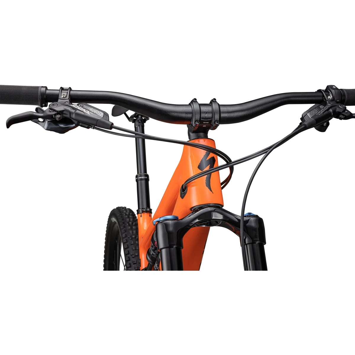 Specialized TURBO LEVO SL COMP - Carbon Electric Mountain Bike - 2023 - Gloss Blaze / Black / Silverdust 10 Specialized TURBO LEVO SL COMP - Carbon Electric Mountain Bike - 2023 - Gloss Blaze / Black / Silverdust - Image 10