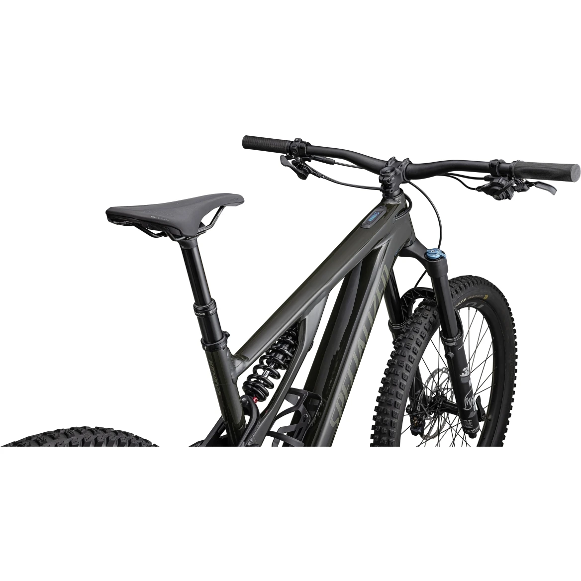 Specialized TURBO KENEVO COMP - 27.5" Electric Mountain Bike - 2023 - Gloss Dark Moss Green / Oak Green 5 Specialized TURBO KENEVO COMP - 27.5" Electric Mountain Bike - 2023 - Gloss Dark Moss Green / Oak Green - Image 5