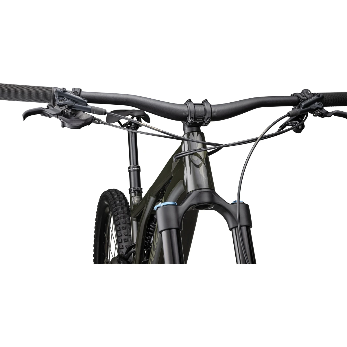 Specialized TURBO KENEVO COMP - 27.5" Electric Mountain Bike - 2023 - Gloss Dark Moss Green / Oak Green 7 Specialized TURBO KENEVO COMP - 27.5" Electric Mountain Bike - 2023 - Gloss Dark Moss Green / Oak Green - Image 7