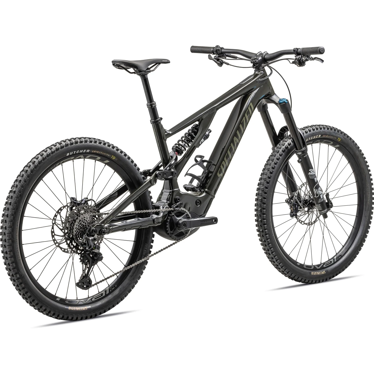 Specialized TURBO KENEVO COMP - 27.5" Electric Mountain Bike - 2023 - Gloss Dark Moss Green / Oak Green 4 Specialized TURBO KENEVO COMP - 27.5" Electric Mountain Bike - 2023 - Gloss Dark Moss Green / Oak Green - Image 4
