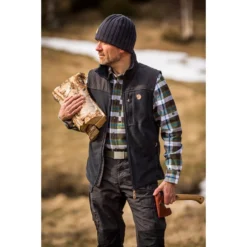 FJÄLLRÄVEN Fjällräven Buck Fleece Vest - Laurel Green-deep Forest -Bike Sale Shop 98650 02 d 161334 1