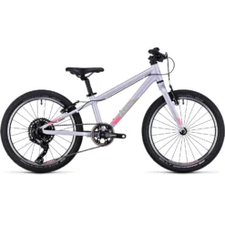 CUBE ACID 200 SLX - 20" Children's Bike - 2023 - Violet / Coral