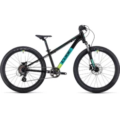 CUBE ACID 240 Disc - 24" Children's Bike - 2023 - Black / Green