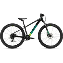 CUBE ACID 260 Disc - 26" Children's Bike - 2023 - Black / Green