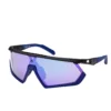 Adidas Cmpt Aero SP0054 Sport Sunglasses - Matte Black / Contrast Mirror Violet + Clear