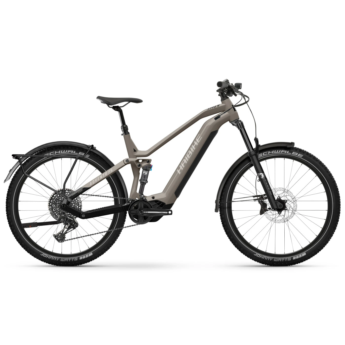 Haibike Adventr FS 10 I720Wh - Electric Trek Bike - 2023 - Warm Grey/black - Gloss 1 Haibike Adventr FS 10 I720Wh - Electric Trek Bike - 2023 - Warm Grey/black - Gloss