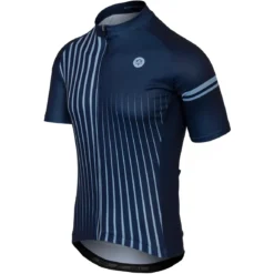 AGU Essential Faded Stripe Short Sleeve Jersey - Deep Blue -Bike Sale Shop agu essential faded stripe short sleeve jersey deep blue 1 1433327