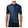AGU Essential Faded Stripe Short Sleeve Jersey - Deep Blue