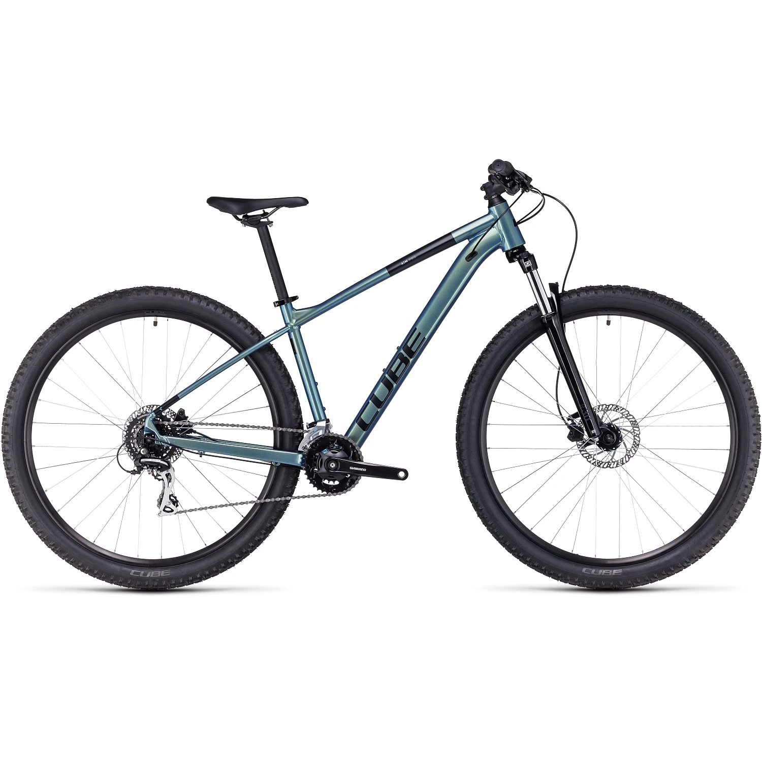 CUBE AIM Pro - Mountainbike - 2023 - Shiftverde / Black A00 1 CUBE AIM Pro - Mountainbike - 2023 - Shiftverde / Black A00