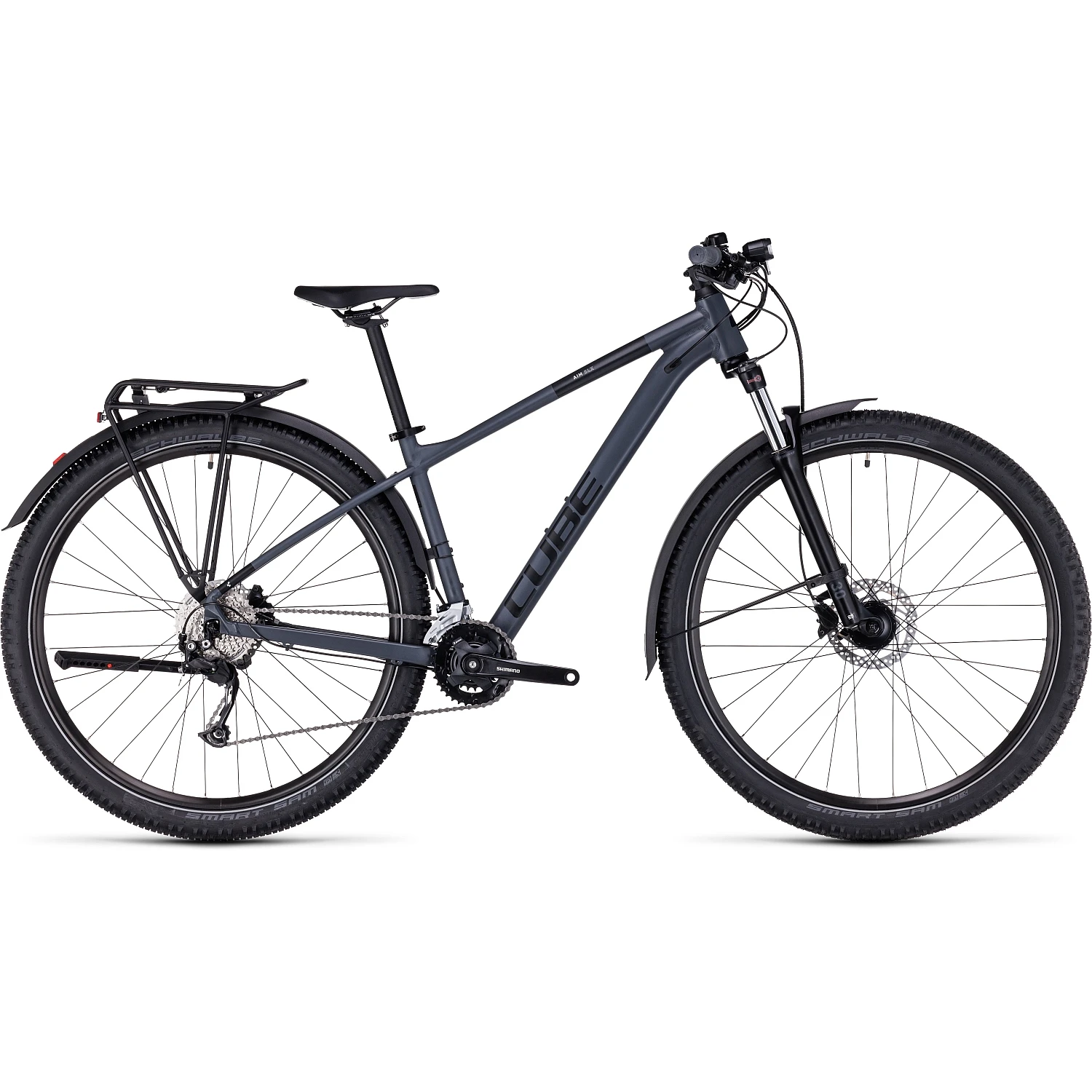 CUBE AIM SLX Allroad - Mountainbike - 2023 - Grey / Black 1 CUBE AIM SLX Allroad - Mountainbike - 2023 - Grey / Black