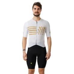 ALE Alé PR.E Play Short Sleeve Skinsuit - White