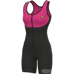 Alé PRAGMA Classico Regular Length 2.0 Lady Sleeveless Skinsuit - Azalea