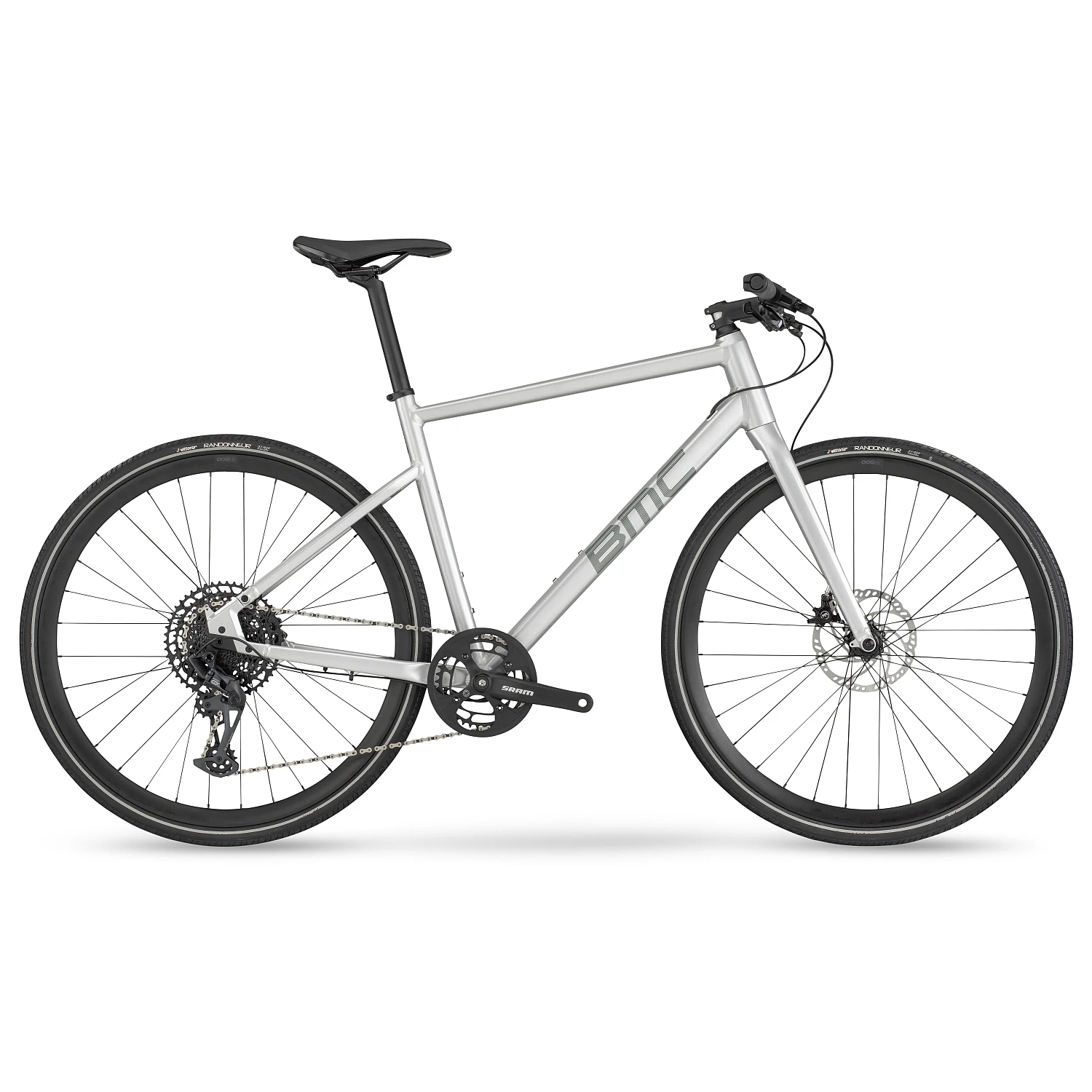 BMC ALPENCHALLENGE AL TWO - Fitness Bike - 2023 - Silver / Black 1 BMC ALPENCHALLENGE AL TWO - Fitness Bike - 2023 - Silver / Black