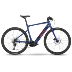 BMC ALPENCHALLENGE AMP AL ONE - Electric Fitness Bike - 2023 - Ultramarine Blue / Neon Red