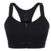 Nike Alpha Dri-FIT Women's High-Support Padded Front-Zip Sports Bra - Cup Size A - Black/black/dark Smoke Grey/dark Smoke Grey DD0436-010