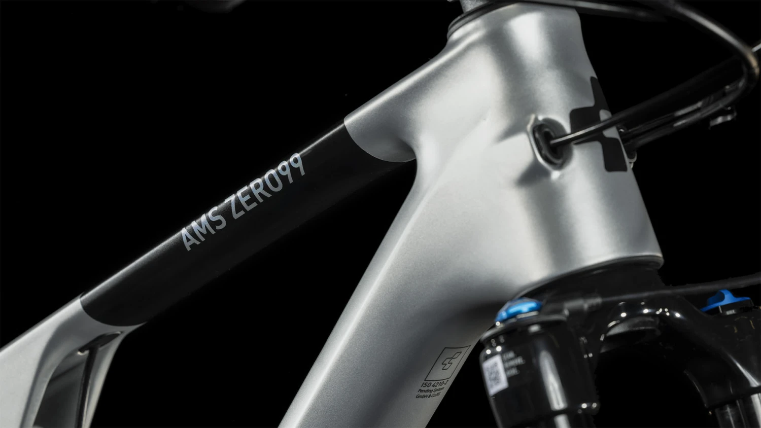 CUBE AMS ZERO99 C:68X Race - 29" Carbon Mountainbike - 2023 - Silver / Black 5 CUBE AMS ZERO99 C:68X Race - 29" Carbon Mountainbike - 2023 - Silver / Black - Image 5