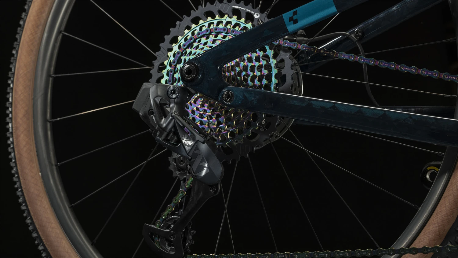 CUBE AMS ZERO99 C:68X SLT - 29" Carbon Mountainbike - 2023 - Liquidblue / Blue 9 CUBE AMS ZERO99 C:68X SLT - 29" Carbon Mountainbike - 2023 - Liquidblue / Blue - Image 9