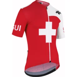 Assos SUISSE FED Short Sleeve Jersey S9 TARGA - National Red -Bike Sale Shop assos suisse fed jersey s9 targa man national red 2 1299079